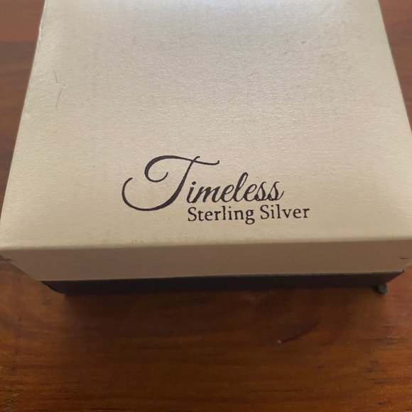 “Faith Friendship Family Love” Necklace -by Timeless Sterling Silver; NWT, NIB - Picture 4 of 6